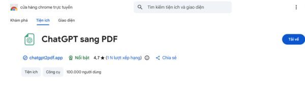 4 cách xuất nội dung ChatGPT sang PDF, Docs không bị lỗi format 9 4 cách xuất nội dung ChatGPT hiệu quả