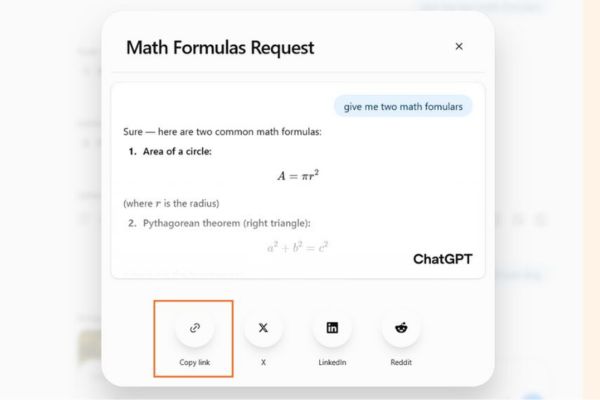 4 cách xuất nội dung ChatGPT sang PDF, Docs không bị lỗi format 12 Cách 4: Chia sẻ qua Link