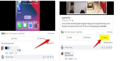mo nut chia se bai viet tren facebook