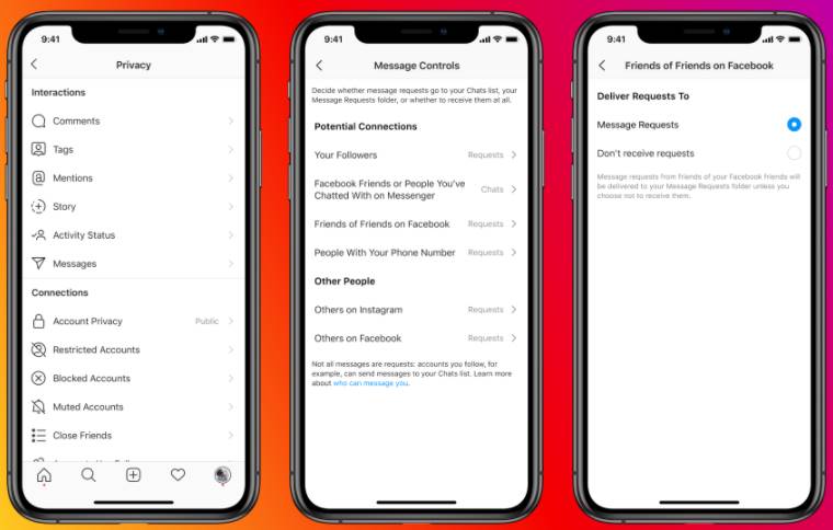 Đã có thể dùng chung Messenger và Instagram trong 1 ứng dụng 6 dùng chung Messenger và Instagram