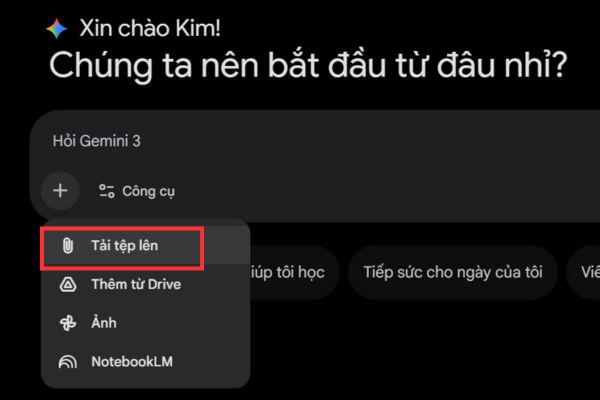Cách chọn kiểu tóc phù hợp bằng AI: Bí quyết F5 diện mạo 12 Chọn "Tải tệp lên"