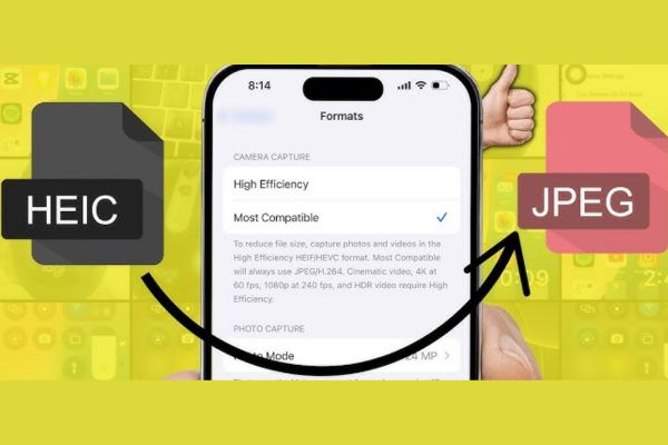 Cách chuyển ảnh HEIC sang JPG trên iPhone không cần dùng app 9 Ưu điểm khi chuyển sang JPG