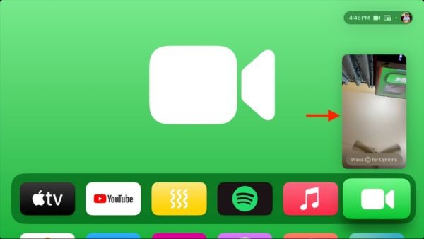 Sử dụng FaceTime đa nhiệm với chế độ hình trong hình (PiP)