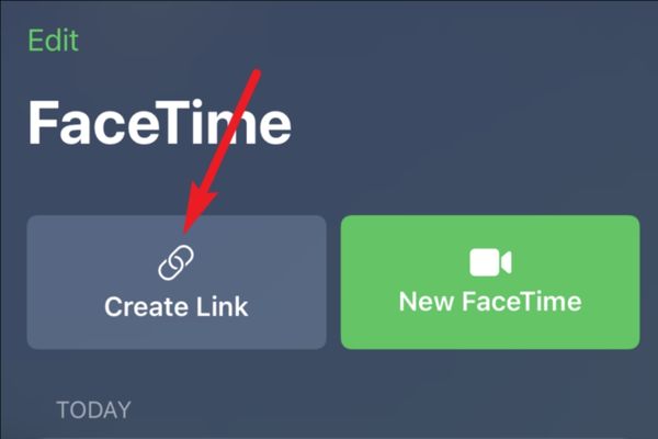 Cách dùng FaceTime trên điện thoại Android, không cần tải app 12 Nhấn vào tùy chọn Tạo liên kết
