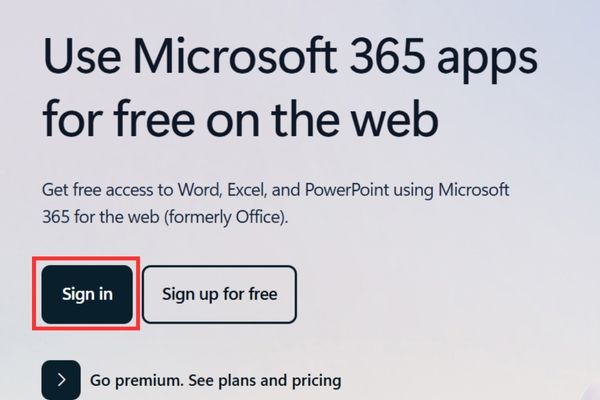 Cách dùng Microsoft 365 miễn phí, không cần cài đặt 7 Hướng dẫn cách dùng Microsoft 365 miễn phí