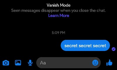 Cách dùng Vanish Mode - Tự động xóa tin nhắn Messenger khi đã xem 14 Cách dùng Vanish Mode - Tự động xóa tin nhắn Messenger khi đã xem 8