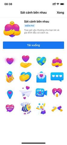 Cách hiển thị biểu tượng "Thương thương" - "Care" mới của Facebook và Messenger 14 tạo biểu tượng Thương Thương chăm sóc facebook