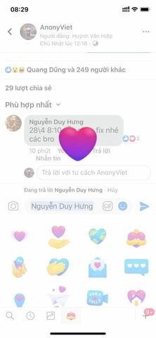 Cách hiển thị biểu tượng "Thương thương" - "Care" mới của Facebook và Messenger 16 Cách hiển thị biểu tượng "Thương thương" - "Care" mới của Facebook và Messenger 5