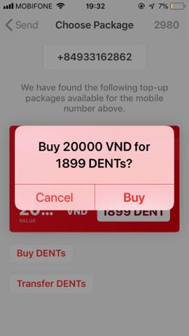 Nhấn nút Buy