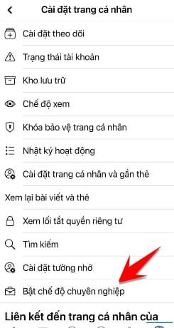 Cách kiếm tiền bằng "Chế độ chuyên nghiệp" trên Facebook 10 bat che do chuyen nghiep fb ca nhan