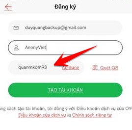 mã giới thiệu oyo booking hotel