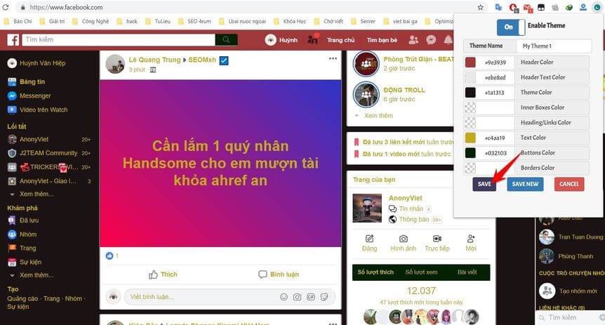 Cách làm Facebook Night Mode ?? trên máy tính và điện thoại 16 Cách làm Facebook Night Mode ?? trên máy tính và điện thoại 8