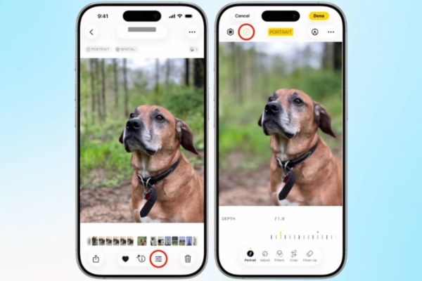 Cách làm mờ ảnh trên iPhone sau khi chụp