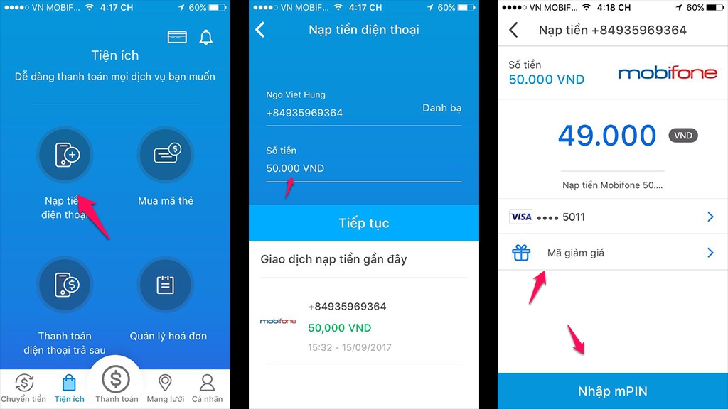Cách mua card điện thoại 50k chỉ tốn 4k với MOCA 13 Cách mua card điện thoại 50k chỉ tốn 4k với MOCA 12