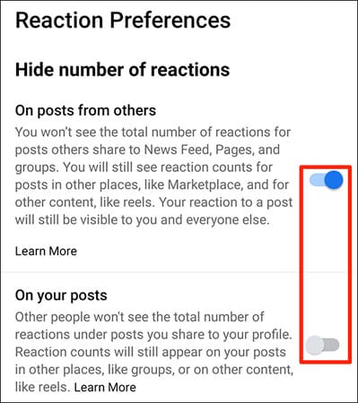 Cách ẩn lượt like trên Facebook 32 Cách ẩn lượt like trên Facebook 27