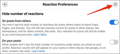 Cách ẩn lượt like trên Facebook 25 Cách ẩn lượt like trên Facebook 20
