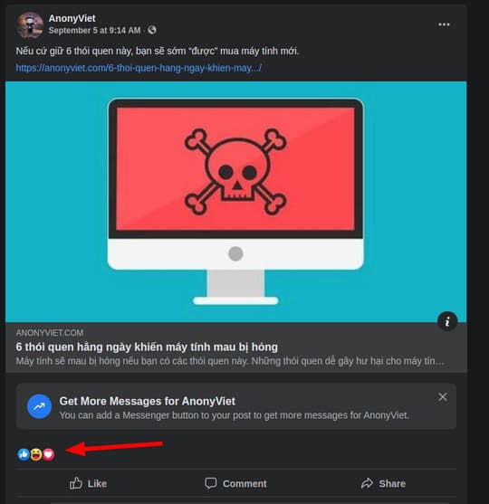 Cách ẩn lượt like trên Facebook 26 Cách ẩn lượt like trên Facebook 21