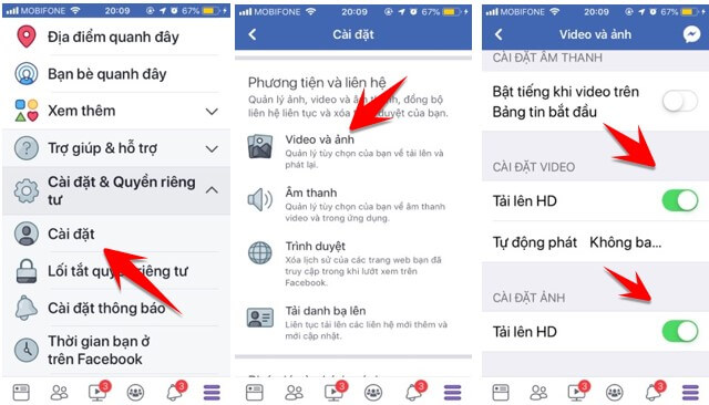 Đăng ảnh và video chất lượng HD bằng điện thoại Iphone