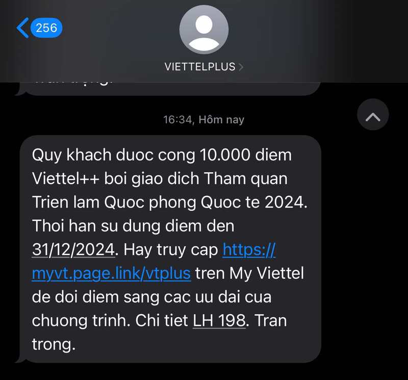 Cách nhận 10.000 điểm Viettel++ dịp Triển lãm Quốc phòng Quốc tế 2024 18 Lưu ý quan trọng