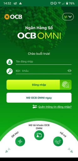 Cách nhận 100k miễn phí trên OCB OMNI 20 Cách nhận 100k miễn phí trên OCB OMNI 18