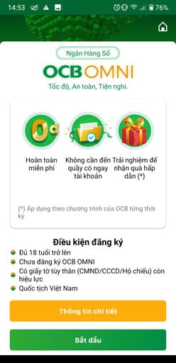 Cách nhận 100k miễn phí trên OCB OMNI 22 Cách nhận 100k miễn phí trên OCB OMNI 20