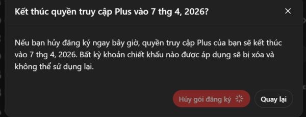 Cách nhận ChatGPT Plus miễn phí 1 tháng (Mới nhất 2026) 10 Cách hủy gia hạn ChatGPT Plus để không bị trừ tiền