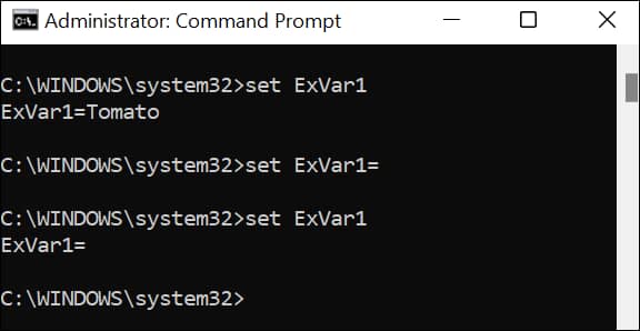 Cách sử dụng các biến môi trường CMD trong Windows 19 Cách sử dụng các biến môi trường CMD trong Windows 16