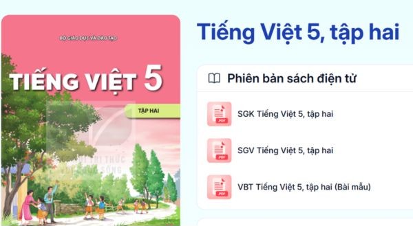Cách sử dụng sách giáo khoa online miễn phí từ lớp 1 đến lớp 12 15 Cách sử dụng sách giáo khoa online miễn phí