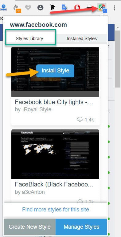 Cách thay đổi giao diện Facebook cực đẹp 7 Cách thay đổi giao diện Facebook cực đẹp 4