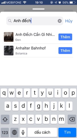 Cách thêm bài hát yêu thích vào trang cá nhân Facebook trên điện thoại 9 tìm bài hát để thêm vào profile fb