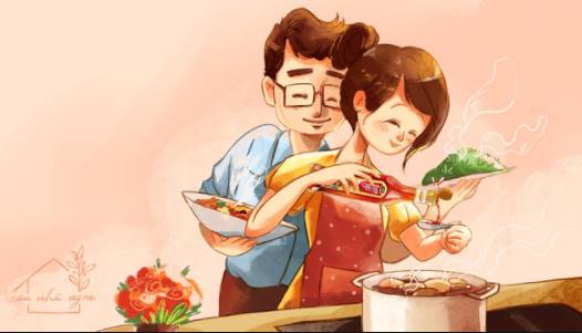 nấu ăn giúp tăng hạnh phúc