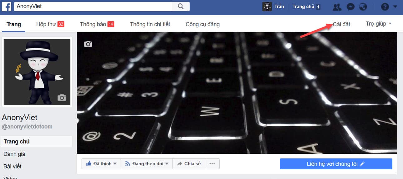 Cách tạo liên kết FANPAGE với GROUP Facebok 13 Cách tạo liên kết FANPAGE với GROUP Facebok 10