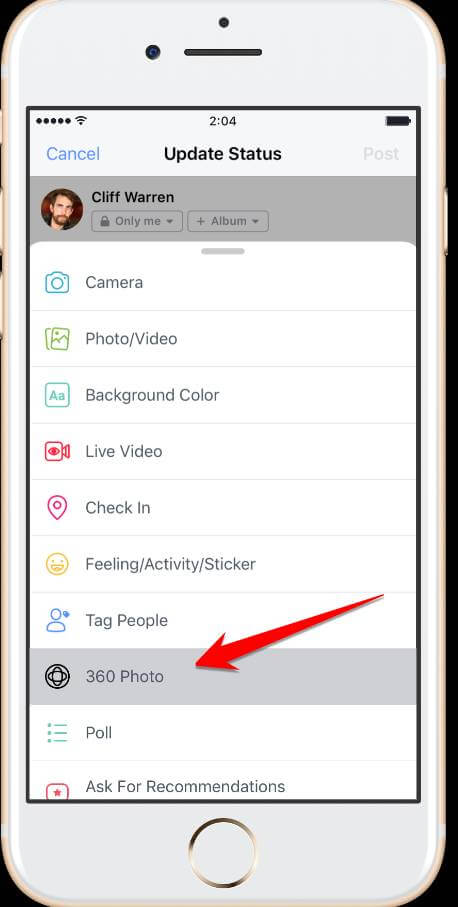 Cách tạo ảnh Bìa 360 độ Facebook 9 tạo ảnh 360 độ facebook