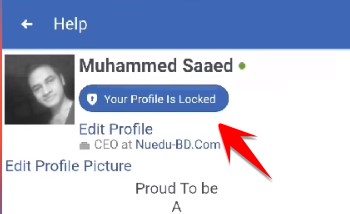 Cách tạo Trang cá nhân bị khóa - Locked Profile trên Facebook 26 Your Profile Is Locked