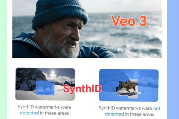 Mọi video Veo 3 đều được xử lý bằng công nghệ SynthID