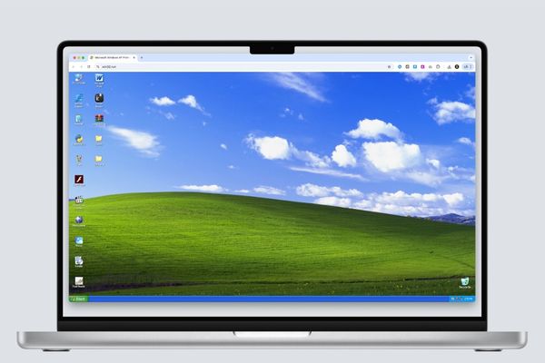 Cách trải nghiệm Windows XP online, không cần cài đặt