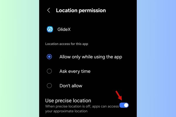 Cách tránh bị theo dõi trên Android: Tắt ngay 3 tính năng này! 13 Tắt Use precise location