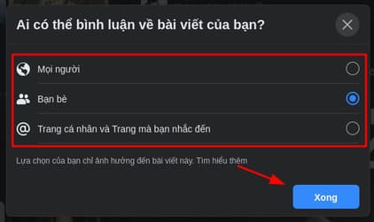 Cách Tắt Bình luận bài viết trên Facebook 24 Cách Tắt Bình luận bài viết trên Facebook 19
