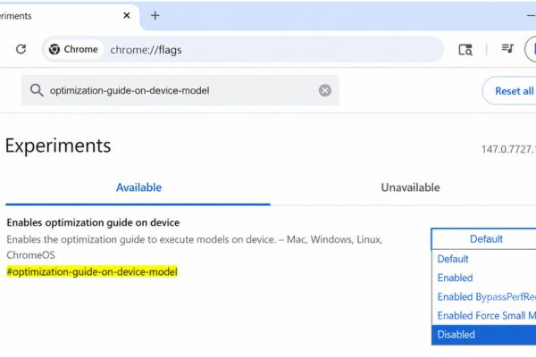 Hướng dẫn cách tắt Gemini Nano trên Chrome