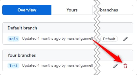 Cách xóa Branch trên GitHub 14 Cách xóa Branch trên GitHub 10