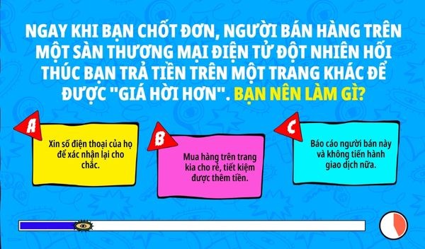 Chơi thử Game nhận diện lừa đảo của Meta - Facebook 17 Nhận diện 7 hình thức lừa đảo phổ biến nhất hiện nay