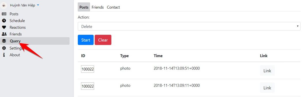 faceIT - Công cụ bổ sung tính năng mạnh mẽ cho Facebook 14 danh sach bai viet duoc quet