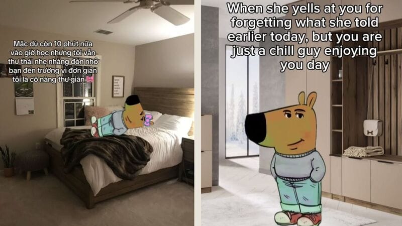 Meme gây sốt nền tảng mạng xã hội