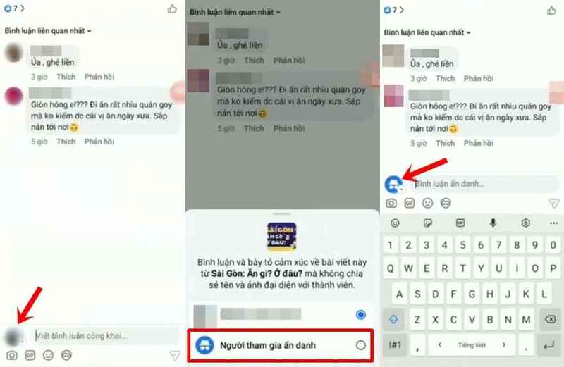 Hướng dẫn bình luận ẩn danh trên Facebook 8 Cách thức thực hiện bình luận ẩn danh trên Facebook