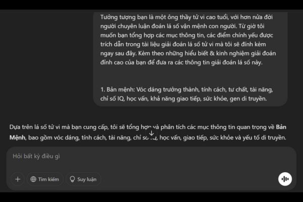 Hướng dẫn các bước xem tử vi bằng ChatGPT 10 Xem tử vi bằng ChatGPT