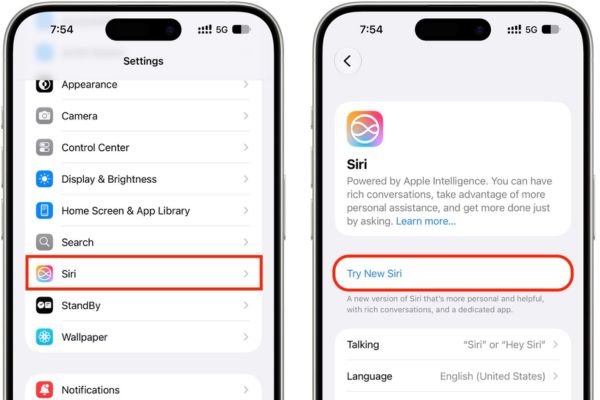 Hướng dẫn cách kích hoạt Siri mới trên iOS 27 21 Nhấn vào nút Try New Siri