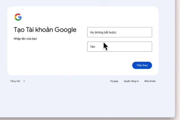 Hướng dẫn cách nhận Google AI Pro 1 năm miễn phí cho tài khoản mới 25 Tạo một tài khoản Gmail mới tinh