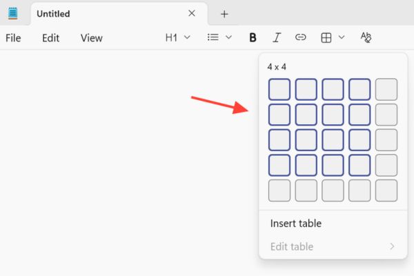 Hướng dẫn cách tạo bảng trong Notepad Windows 11 12 Hướng dẫn cách tạo bảng trong Notepad