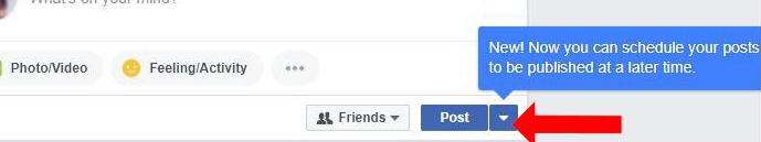 Hướng dẫn hẹn giờ đăng trạng thái stt trên Facebook