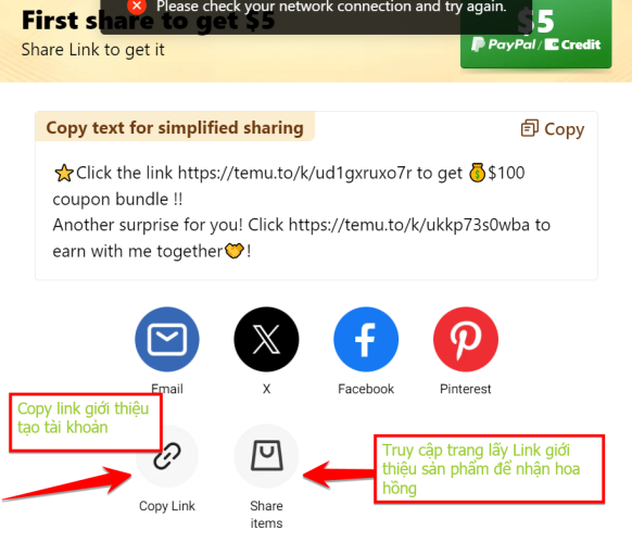 Hướng dẫn kiếm tiền từ Affiliate Temu đơn giản nhất 10 đăng ký tài khoản tiếp thị liên kết temu